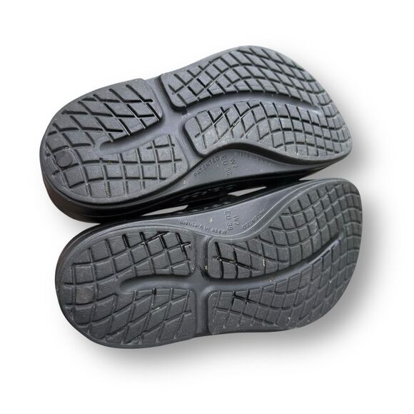 OOFOS Women's Black Comfort Sandals - Picture 11 of 14